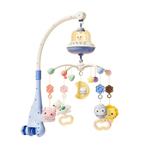 Newborn bedside rattle stroller rotating puzzle bed hanging bed bell baby comfort pendant toy 2368