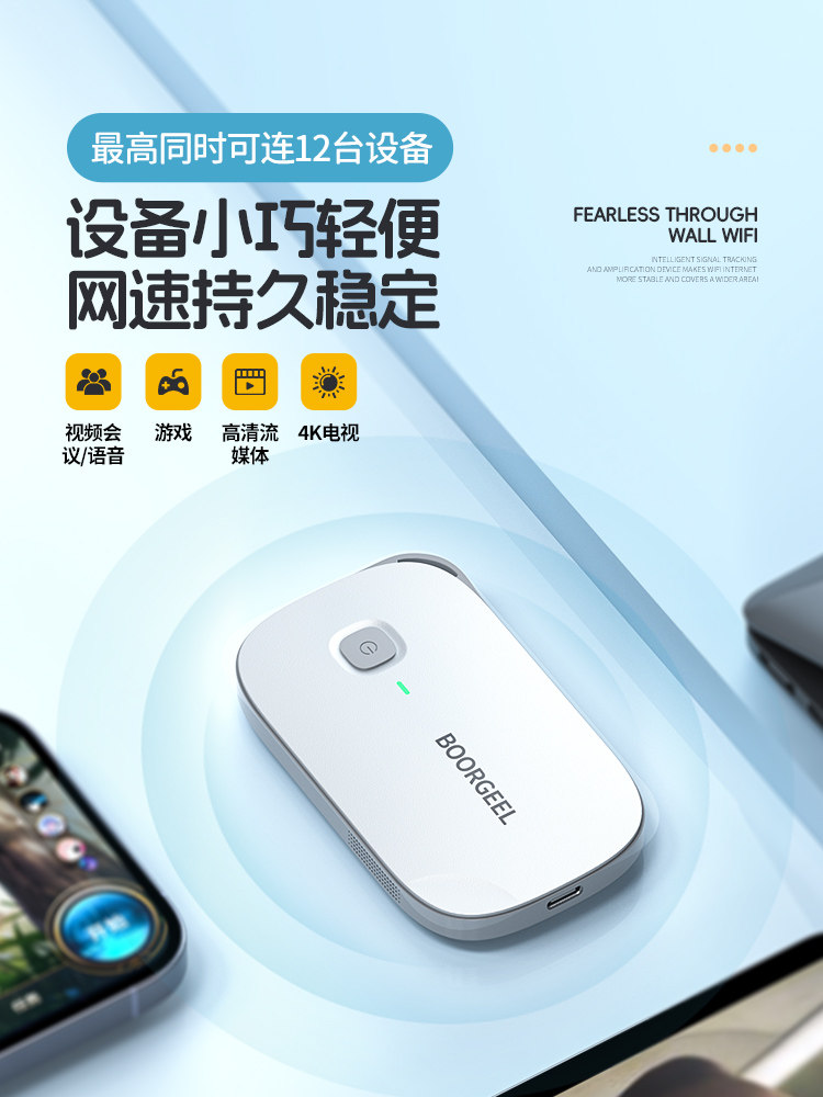 Portable Wifi Wireless Network Portable Wireless Wifi 2026 New Model Nationwide Universal 4g Portable Mobile Hotspot Broadband Rental Home Dormitory Smart Official Genuine Device 2504