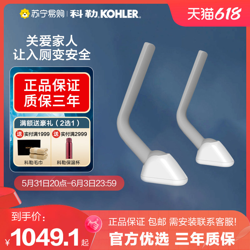 Kohler toilet armrest frame safety railing bathroom elderly help barrier-free toilet armrest 260