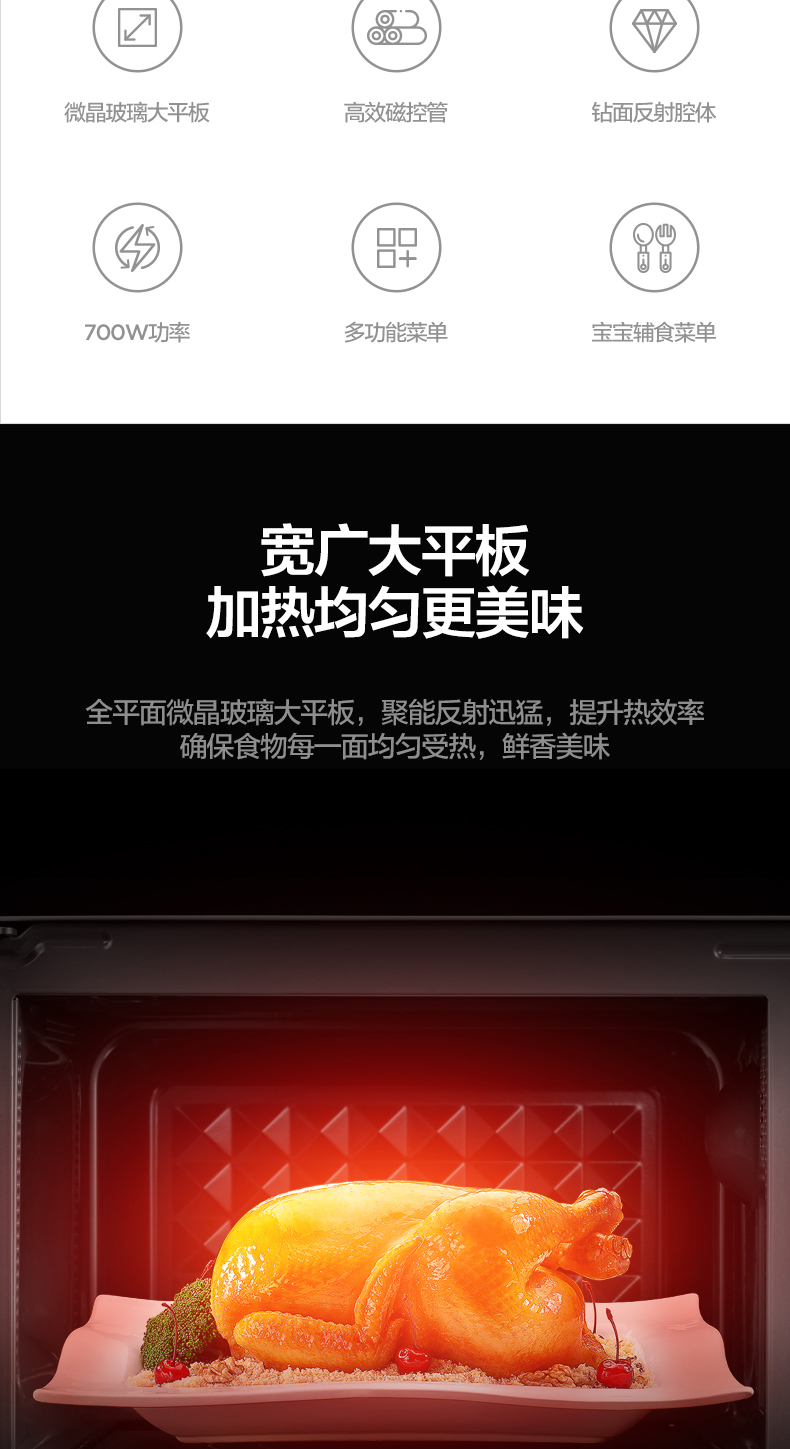 Midea 美的 M1-L202B 微波炉 图3
