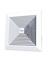 Midea Liangba kitchen special ceiling-mounted ceiling cooling exhaust fan blower lighting two-in-one air conditioner cold 1899