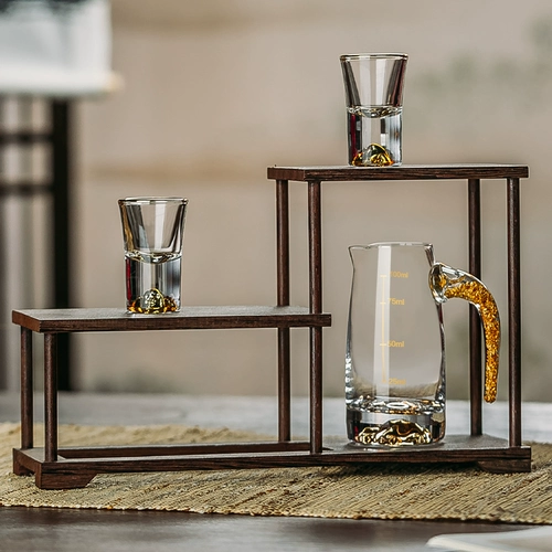 Бокал, диспенсер для вина, комплект для домашнего использования, высококлассная пуля, элитная стопка со шкалой, 947G