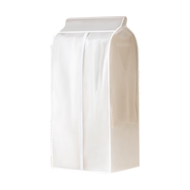 Clothes dust cover hanging clothes cover bedroom dormitory wardrobe three-dimensional hanging clothes bag suit coat transparent dust cover 2389