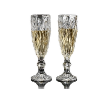 Flevinz crystal glass champagne glass high-value red wine glass goblet glass diamond wine glass 1399