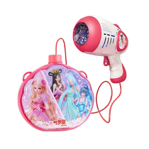 Childrens bubble machine toy Ye Luoli satchel electric fully automatic handheld bubble gun boys and girls Internet celebrity model 2273