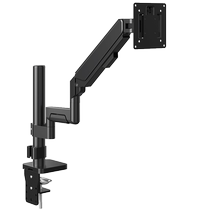 17-49-inch display heightening rack Pneumatic hovering computer desk clip perforated dual-use telescopic swing bracket 2466