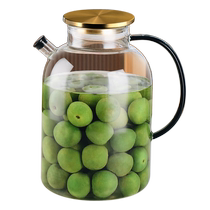Suning bubble wine glass empty green plum wine bottle household bubble wine special sealed fruit wine red wine bottle 947g