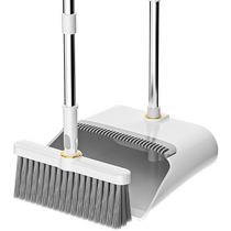 Egger 2217 broom and dustpan set combination soft broom household non-stick hair sweeping artifact broom