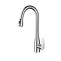 Kitchen faucet pull-out hot and cold two-in-one household telescopic splash-proof sink sink faucet 3155