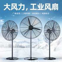 Industrial electric fan strong wall fan high power floor fan commercial turbine high wind horn fan formaldehyde removal J1074