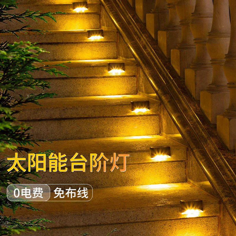 đèn năng lượng mặt trời treo tường Năng lượng mặt trời ngoài trời đèn sân đèn đường nhà vườn bố trí trang trí ban công bậc cầu thang đèn tường 1713 đèn led treo tường năng lượng mặt trời đèn năng lượng mặt trời treo tường