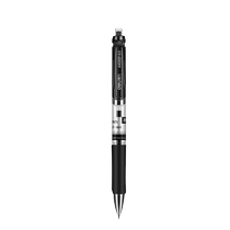 Guangbo press gel pen water pen student test carbon black water-based signature pen refill 0 5mm push-type quick-drying pen bullet ballpoint pen black pen office stationery supplies 135