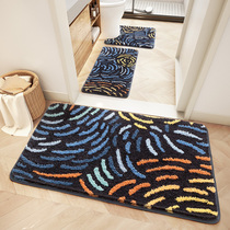 Bathroom Ground Mat Suction Speed Dry Toilet Doorway Carpet Room Fluff Footbed Subtoilet Anti Slip 2461