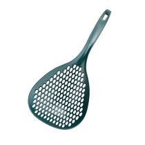 Large colander household kitchen dumpling scoop food-grade filter spoon high temperature resistant strainer drain scoop 1648