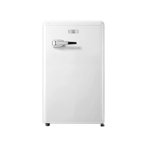 Xiaoya brand retro refrigerator mini small Internet celebrity high-value home rental double-door refrigeration and freezing energy-saving 2803