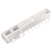 White kitchen storage rack without punching multifunctional household chopstick tube knife supplies integrated storage rack 1305