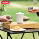 Thermos tea set gift box set thermos cup outdoor travel business high-end gift gift tea cup 153