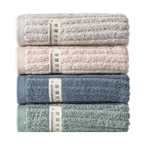 Jialiya Class A pure cotton towel Xinjiang long-staple cotton thickened plain household adult men and women face wash and wipe face towel