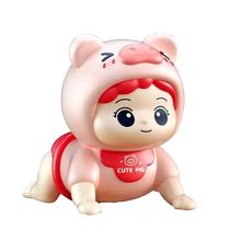 Baby toys 0 to 3 months 1 baby crawling guidance head-up training toys early education baby toys 2146