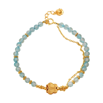 Topaz butterfly bracelet sterling silver womens 2024 new birthday gift for girlfriend 2521