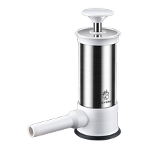 Stainless steel sausage stuffer home-made meat sausage sausage meat artifact tool 2085 manual casing stuffer machine