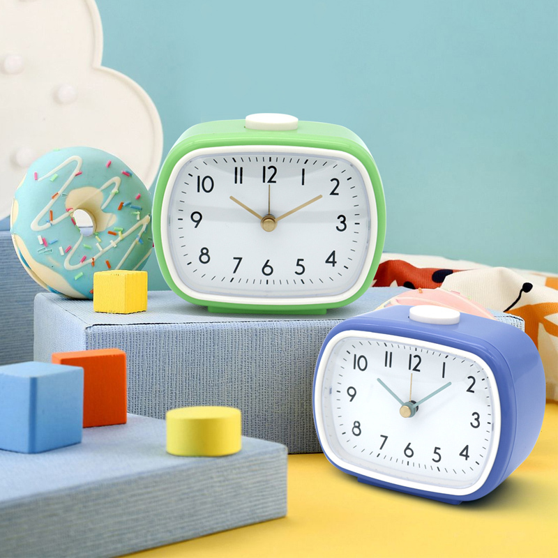 Small Alarm Clock Bedroom Bedside Display Student Special Wake-Up Artifact Super Large Ringtone Kidsren Boys and Girls 2129
