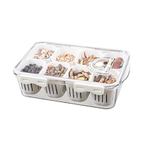 Large-capacity kitchen spice storage box for refrigerator refrigeration pepper seasoning packaging sealed box 897