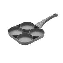 Omelette pan three-in-one breakfast pan omelette artifact non-stick pan egg burger pan small frying pan special 897