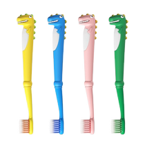 Childrens toothbrush soft-bristled baby 0-1-2-3 to 6 to 12 and a half years old and above toothpaste child baby infant 2255