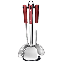Suning spatula non-stick special cooking spatula household stainless steel frying spoon kitchen complete kitchen utensil set 1789