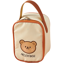 Lunch box insulation bag thickened aluminum foil cute lunch box portable bucket bag high-looking lunch box picnic bag for office workers 2018