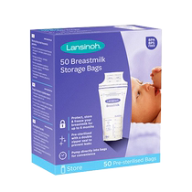 Lantholansinoh imported milk storage bag breast milk preservation milk bag storage bag 180ml 3199