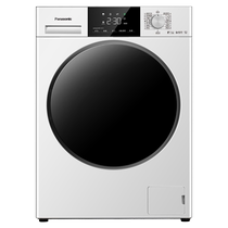 Panasonic drum washing machine Full automatic 10 kg washout integrated ultra-thin full-insert active silver XQG100-6N18E