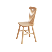 Solid wood dining chair light luxury high-end home office stool back chair dining table desk chair leisure wooden chair 1910-
