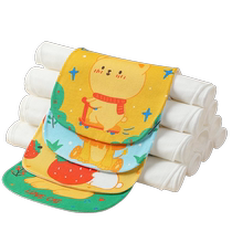 Jialiya sweat-absorbent towel childrens pure cotton gauze sweat towel pad back cotton kindergarten male and female baby 1878