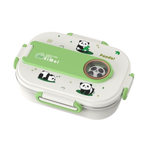 316 stainless steel primary school lunch box for students going to school special childrens insulated lunch box first grade three-compartment lunch box 668