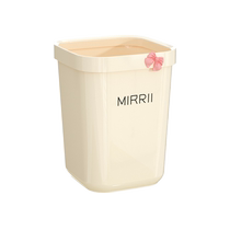 Household kitchen large-capacity trash can large bathroom toilet sanitary bucket living room high-value bucket 1088 Wenli