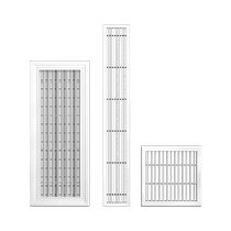 Daikin central air conditioning outlet grille shutters new exhaust vent return air vent custom ABS panel 1344