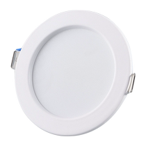 LED downlight embedded spotlight household bulls eye lamp hole light simple lamp living room no main light ceiling light hole light 2055