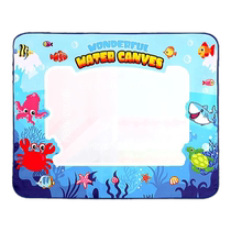 儿童水画布涂鸦神奇幼儿宝宝画踩超大垫反复笔魔法清本水画毯2349