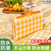 Picnic mat moisture-proof mat thickened outdoor camping tent floor mat portable spring outing lawn picnic waterproof mat 824