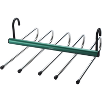 Folding multifunctional trouser rack trouser hanger household artifact storage built-in trouser hanger multi-layer wardrobe Wenli 1088