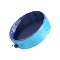 mpets dog bath basin pet swimming pool home small dog large dog golden retriever swimming pool foldable bath bucket 433