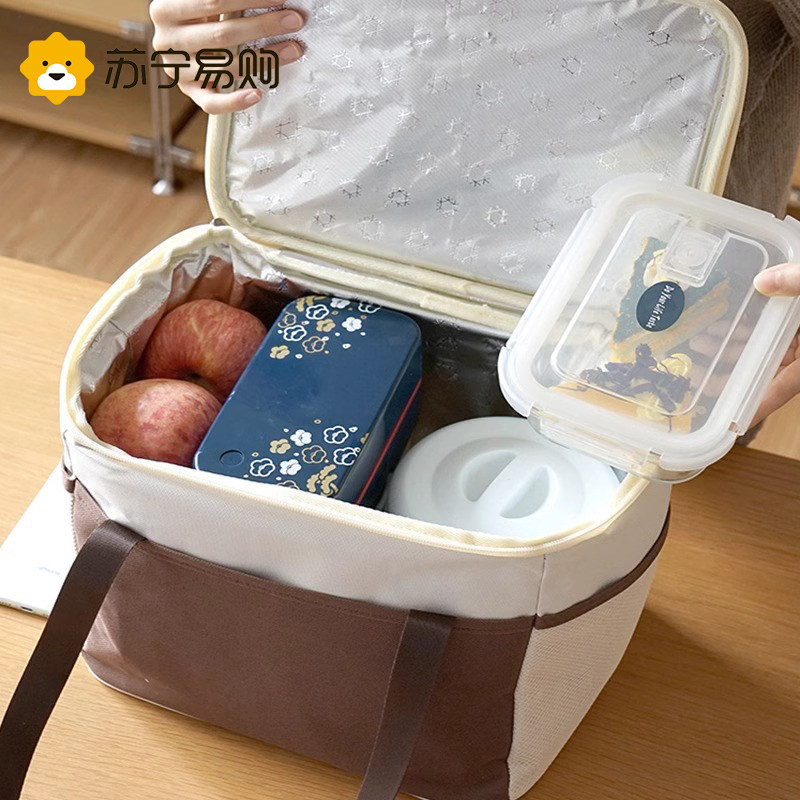 Insulation Bag Hand Refrigerated Bag Aluminum Foil Thicken insulation Seafood Takeaway Special Large Capacity Lunch Box Bag Picnic 1684-Taobao