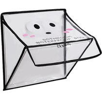 Bathroom clothes artifact hanging bag bathroom storage frame bath wall hanging rack dirty clothes basket clothes 1088 Wenli