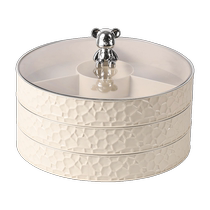 Suning nut snacks placement disc Chinese New Year dried fruit pan containing box home living room tea table upscale fruit pan 2112