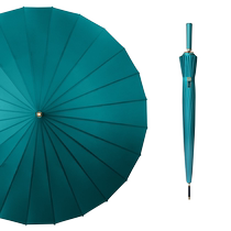 Anti-storm and rain special umbrella long handle automatic womens enlarged and thickened reinforced oversized customized double mens car 1602
