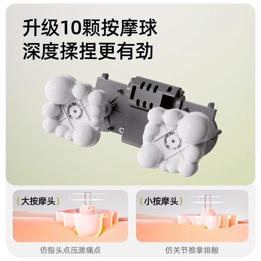 Yi Shusheng C5 waist massager office shoulder and neck massager cervical spine massager pillow waist car pillow 2401