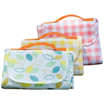 Spring outing outdoor picnic mat beach tent mat ins wind and moisture-proof mat picnic portable picnic cloth Huanghe 1117