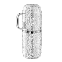 Suning Yipin Glacier Pattern Travel Wash Set Portable Mouthwash Cup Storage Box Toothbrush Travel Set 1563